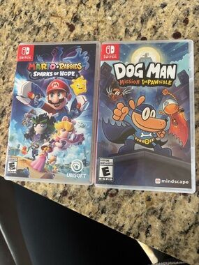 Mario + Rabbids: Sparks of Hope & Dogman: Mission ImPAWsible (Nintendo Switch)